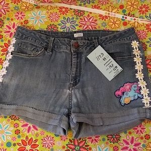1173 Size 14p Liz Claiborne Jean Shorts